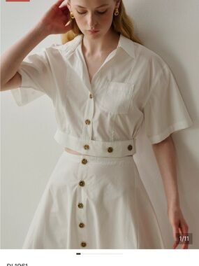 DL1961 Myla Top & Peonie Midi skirt set !
